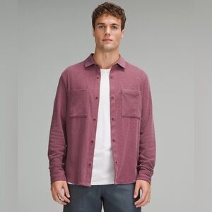 Lululemon Men’s Soft Knit Overshirt Flannel Long Sleeve